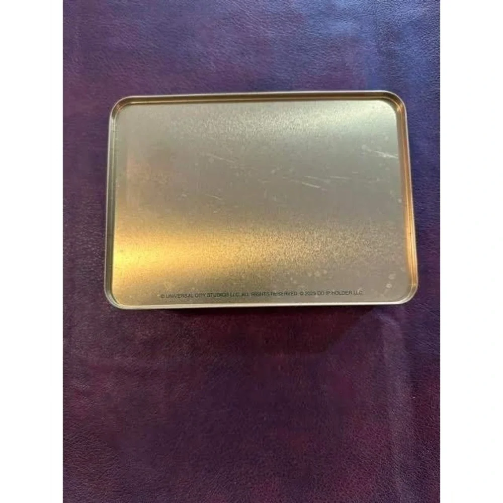 Dunkin Wicked Munchkins Donut Hole Treats Collectible Tin Green Gold 2024 Movie